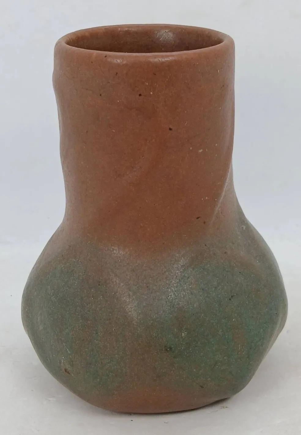 Ceramic vase with earthy tones